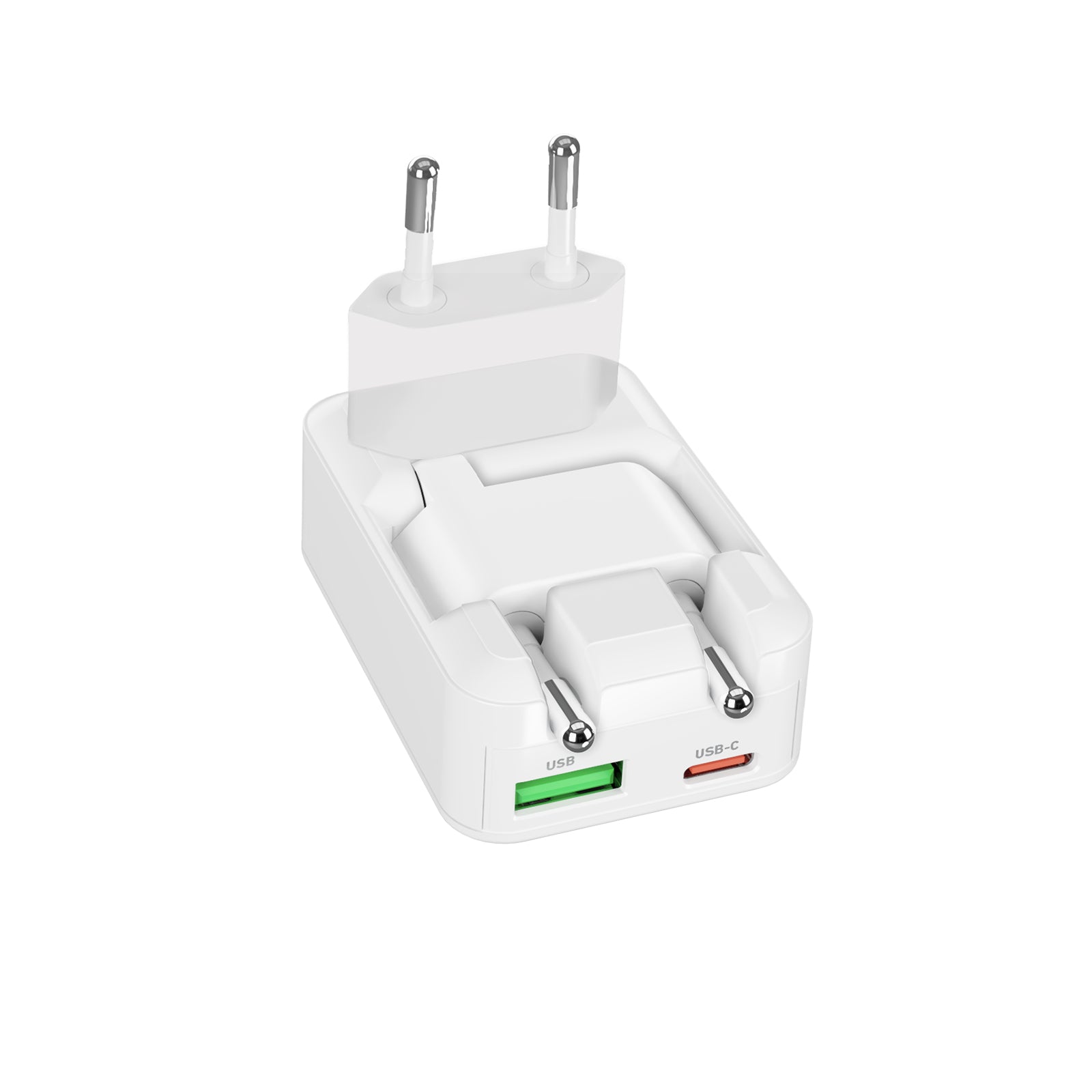 Flexi-Wandladegerät 65 W mit klappbarem Stecker