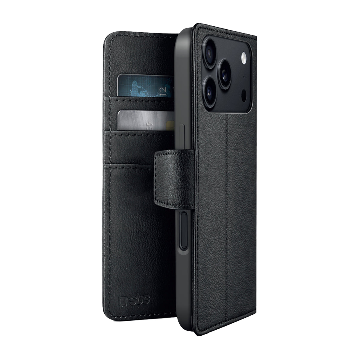 Funda tipo libro Wallet Classic Mag para iPhone 18 Pro/17 Pro con ranuras para tarjetas y compatibilidad con accesorios magnéticos