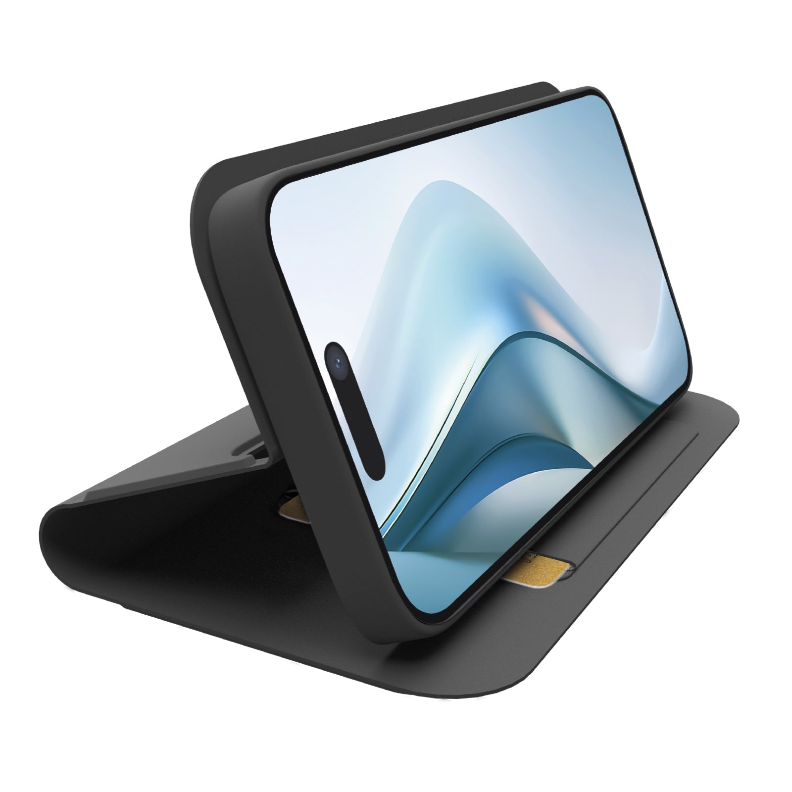Book-style case with stand support for iPhone Air