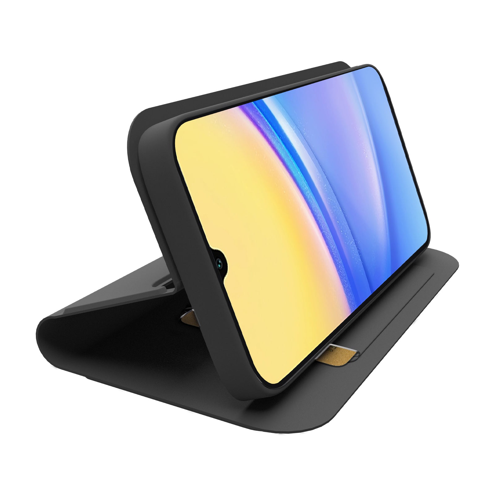 Funda libro con soporte y superficie suave al tacto para Samsung Galaxy A16