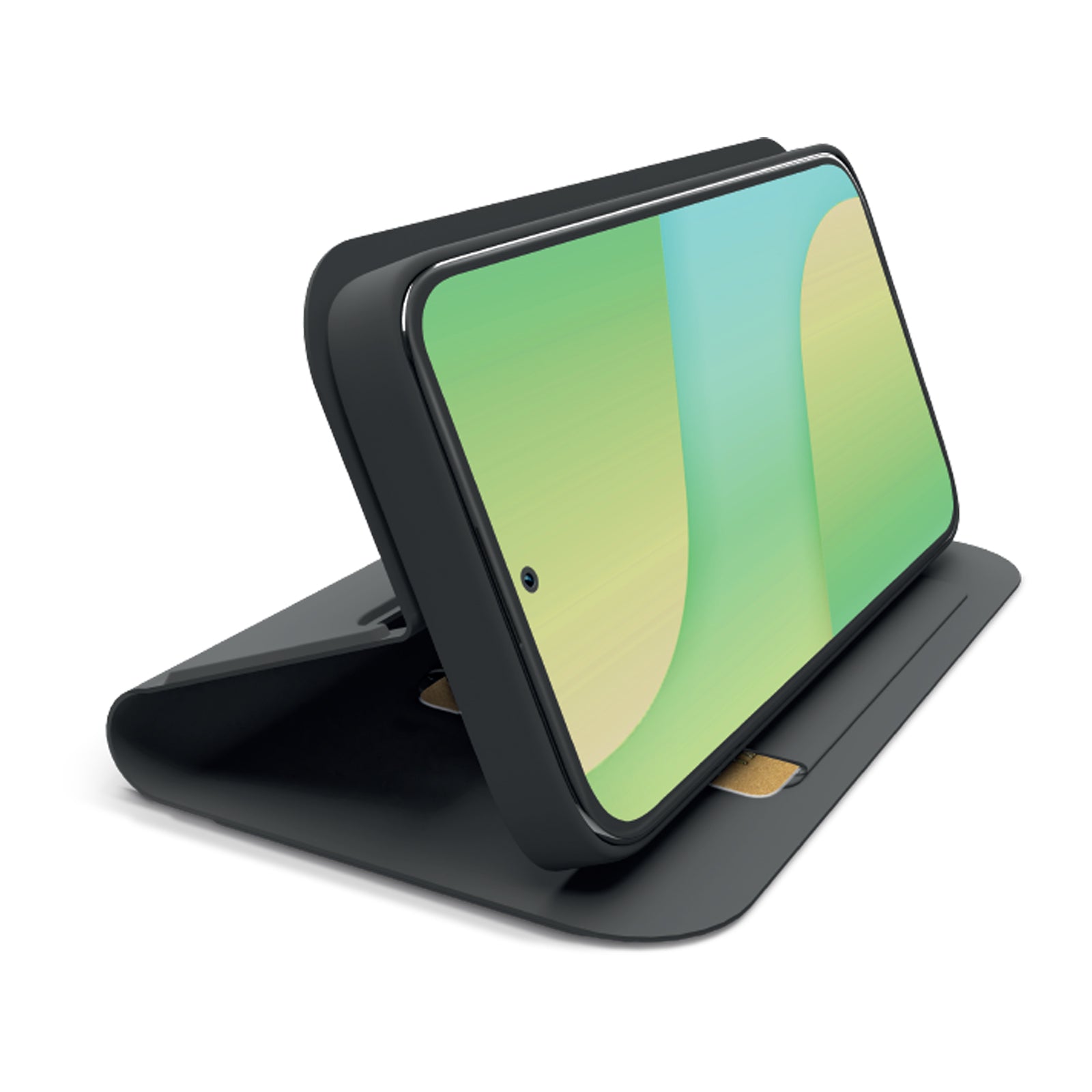 Funda libro con soporte y superficie suave al tacto para Samsung A27
