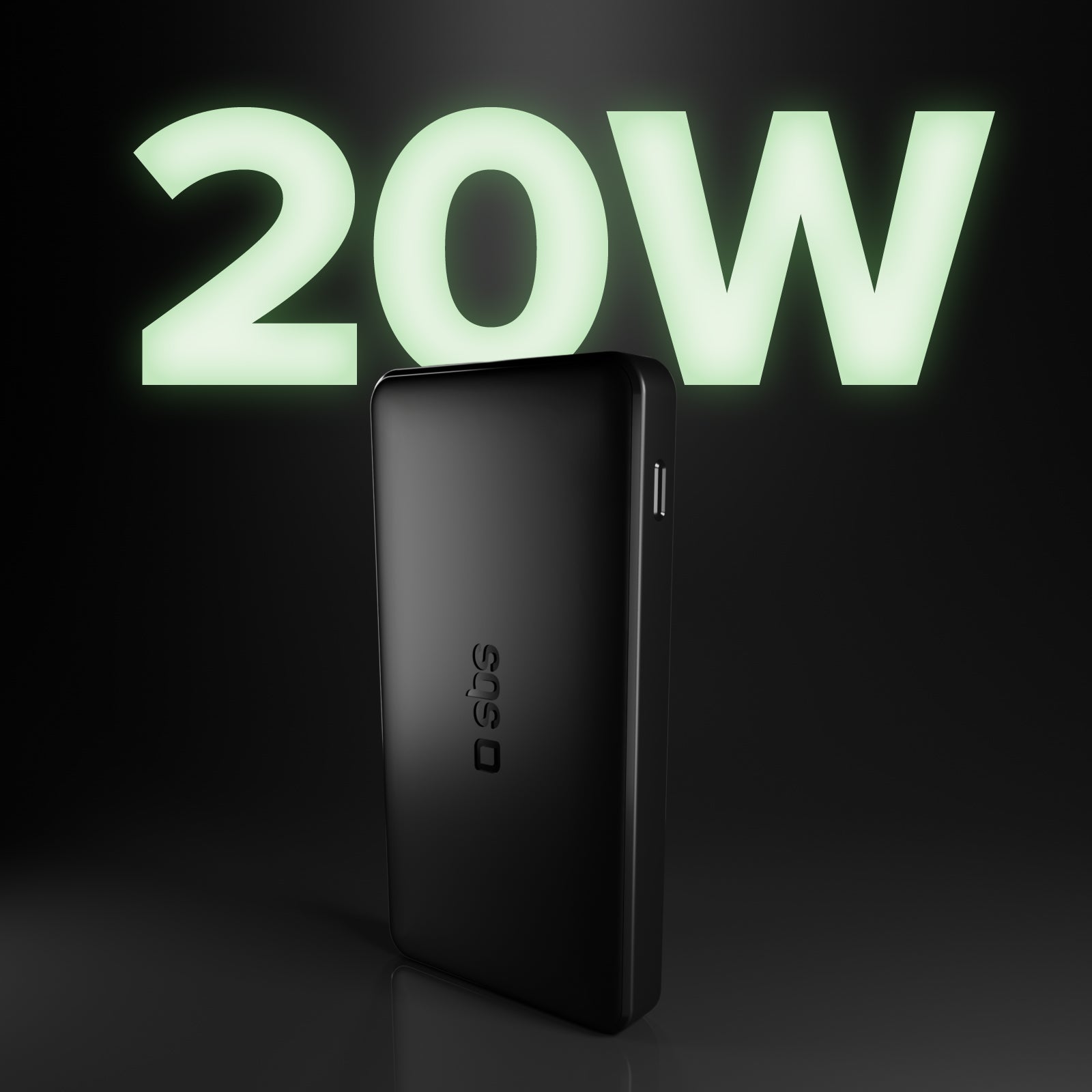 Powerbank mit 10000 mAh mit Power-Delivery-Technologie (PD) über 20W