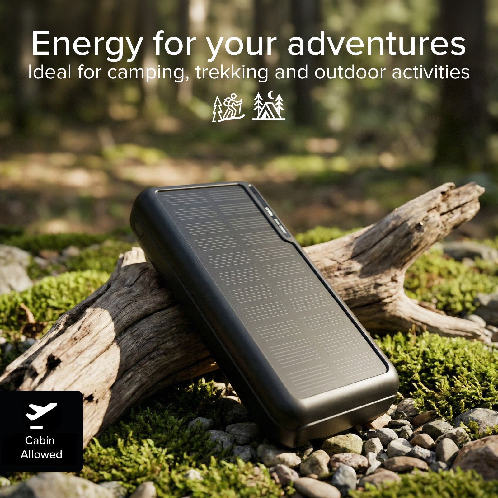 Solar Powerbank 10.000 mAh