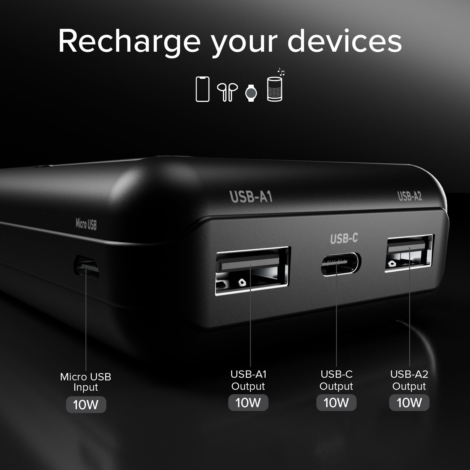 Solar Powerbank 10.000 mAh