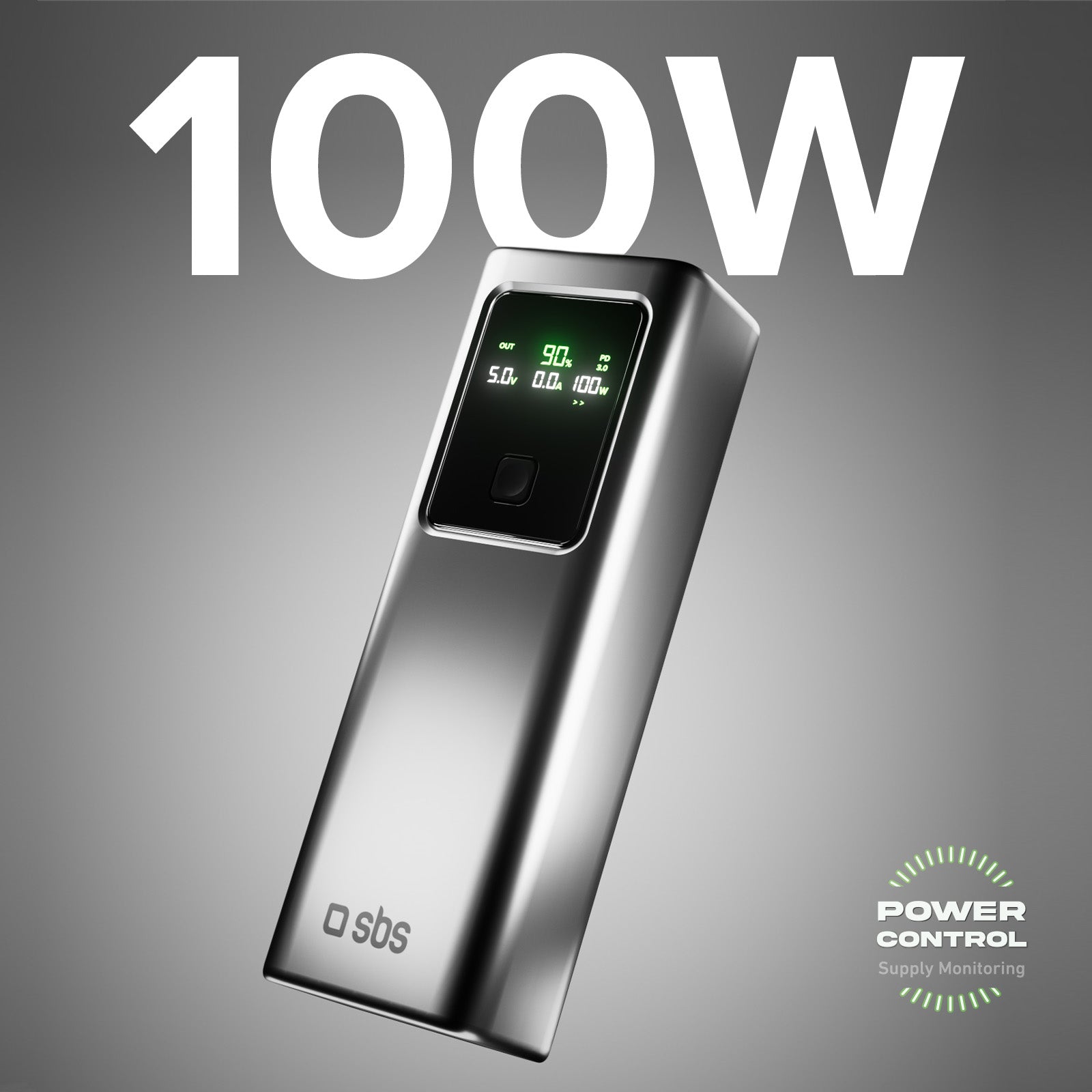 20,000 mAh LCD Power Bank with 100 W PD