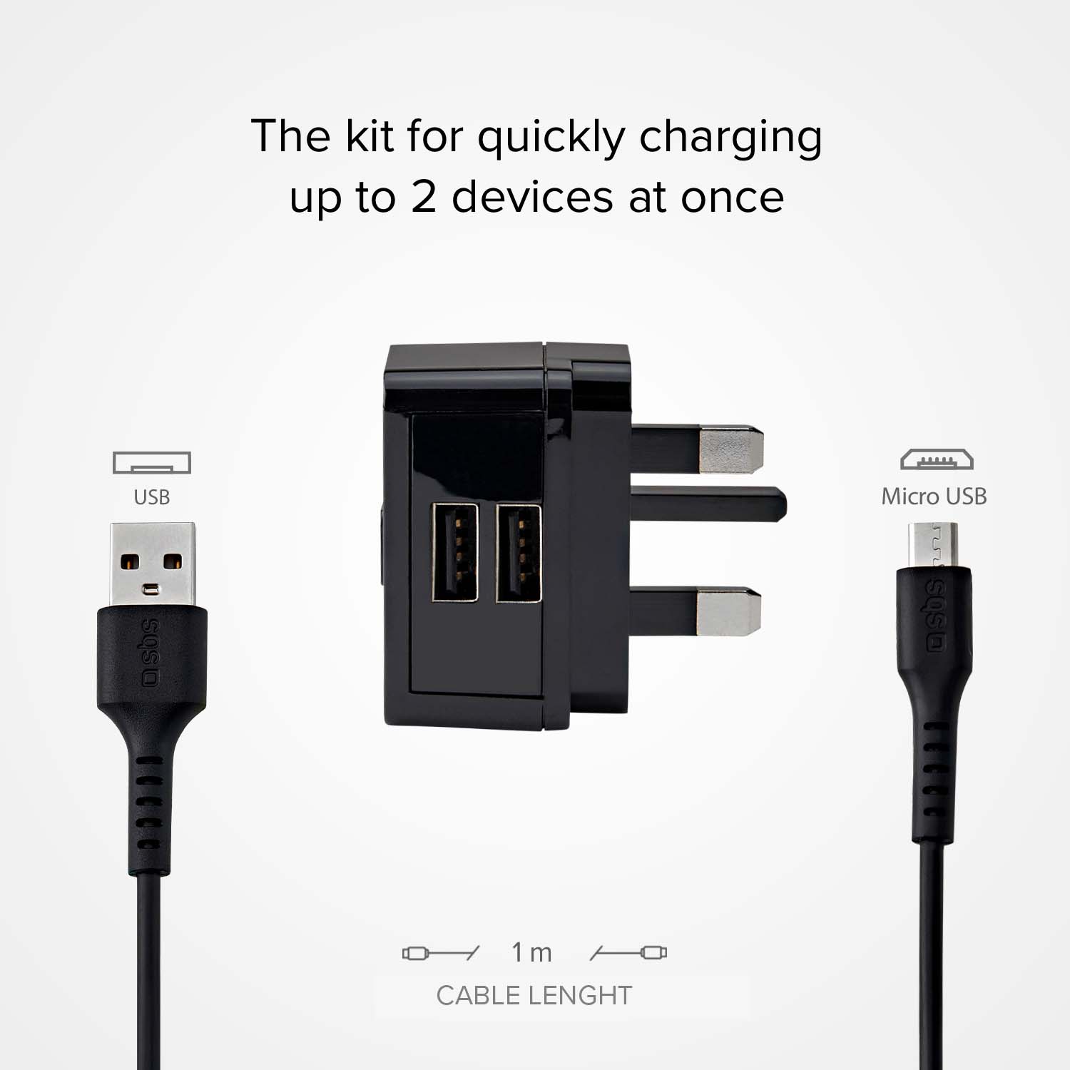 Kit voyage USB de recharge